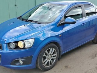 2015 Chevrolet Aveo II, синий, 1100000 рублей, вид 3