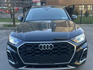 2022 Audi Q5 45 TFSI II (FY) Рестайлинг, чёрный, 3950000 рублей, вид 2