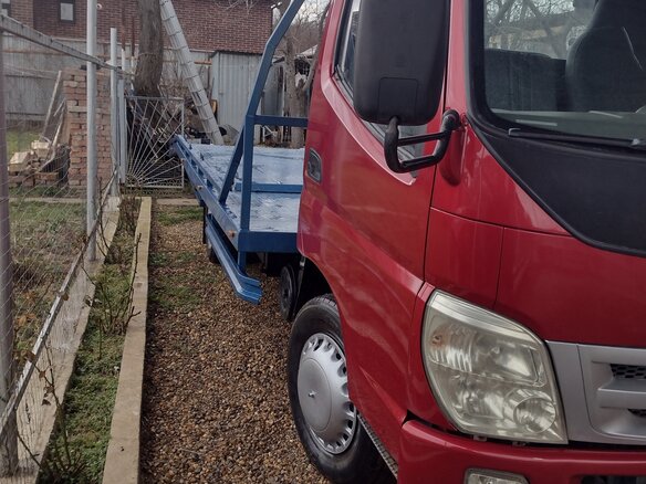 2008 Foton Ollin, красный, 1450000 рублей - вид 4