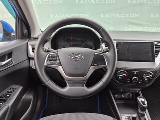 2020 Hyundai Solaris II Рестайлинг, синий, 1339000 рублей, вид 5