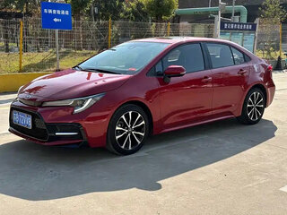 2022 Toyota Levin XII (E210) Рестайлинг, красный, 1210000 рублей, вид 1