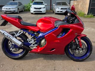 2002 Honda CBR 600F, красный, 350000 рублей, вид 2