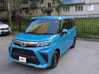 2021 Toyota Roomy I Рестайлинг, голубой, 1170000 рублей, вид 1