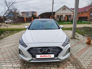 2017 Hyundai Sonata LPi VII (LF) Рестайлинг, белый, 1600000 рублей, вид 3