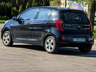 2011 Kia Picanto II, чёрный, 460000 рублей, вид 3