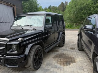 2009 Mercedes-Benz G-Класс AMG 55 AMG I (W463) Рестайлинг, чёрный, 3600000 рублей, вид 1