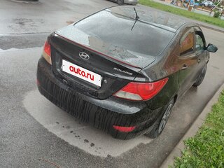2011 Hyundai Solaris I, чёрный, 415000 рублей, вид 2