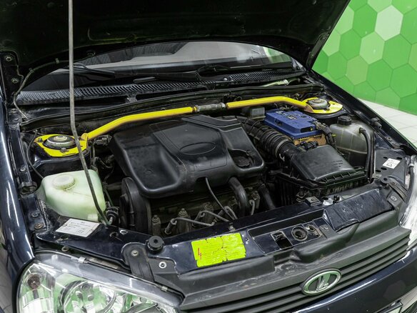 2008 Lada (ВАЗ) Kalina I, фиолетовый - вид 22