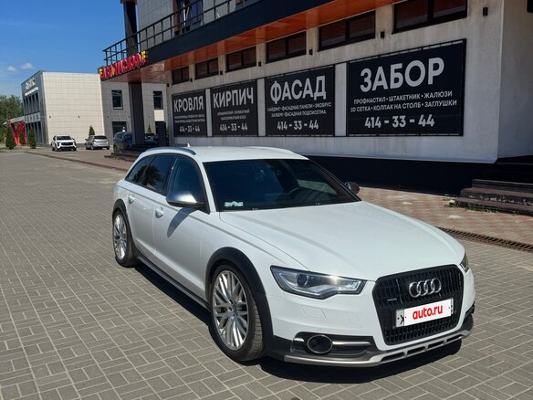 2013 Audi A6 allroad III (C7), белый, 2550000 рублей