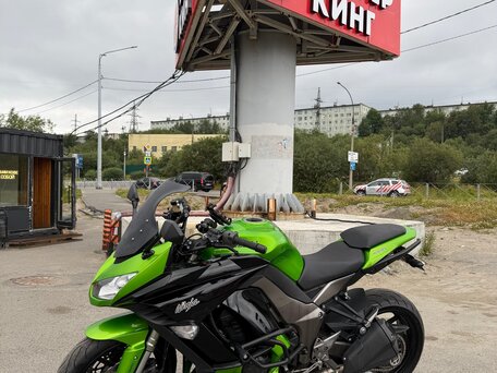 2011 Kawasaki Z 1000SX, зелёный, 579000 рублей, вид 1