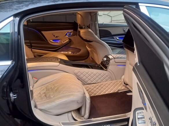 2019 Mercedes-Benz Maybach S-Класс 560 I (X222) Рестайлинг, чёрный, 4000000 рублей - вид 15