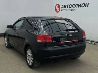 2008 Audi A3 Sportback II (8P) Рестайлинг 2, чёрный, 650000 рублей, вид 3
