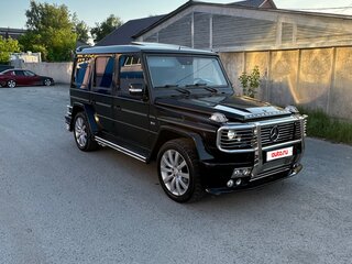 2002 Mercedes-Benz G-Класс 500 II (W463), чёрный, 2749000 рублей, вид 2