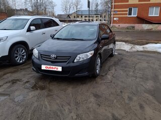 2007 Toyota Corolla X (E140, E150), чёрный, 650000 рублей, вид 3