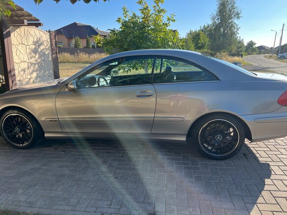 2005 Mercedes-Benz CLK-Класс 280 7G-Tronic II (W209) Рестайлинг, коричневый, 930000 рублей - вид 2