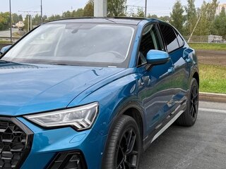 2020 Audi Q3 Sportback 45 TFSI II (F3), синий, 3580000 рублей, вид 4