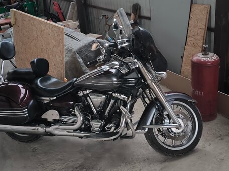 2008 Yamaha XV 1900, красный, 900000 рублей, вид 5