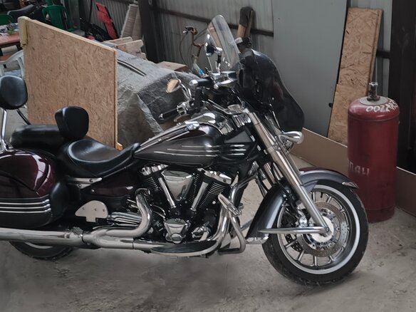 2008 Yamaha XV 1900, красный, 900000 рублей - вид 4