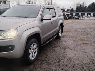 2011 Volkswagen Amarok I, бежевый, 1450000 рублей, вид 3