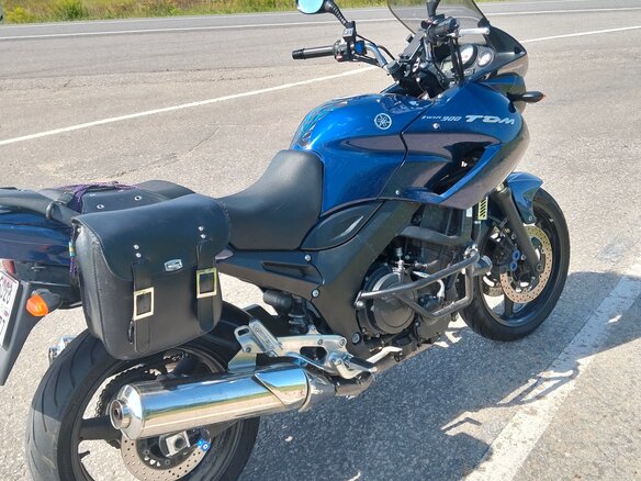 2009 Yamaha TDM900, синий, 590000 рублей