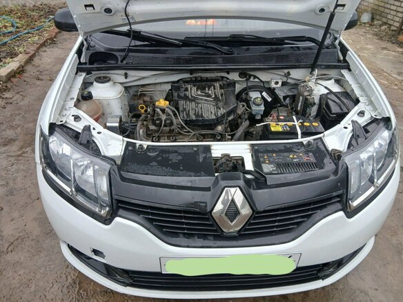2017 Renault Logan II, белый, 350000 рублей - вид 7