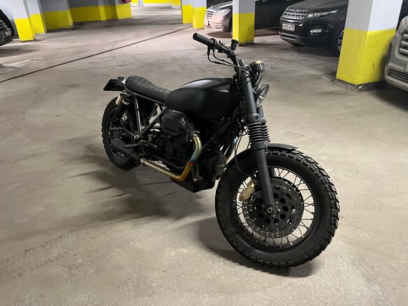 2003 Moto Guzzi V 7, чёрный, 450000 рублей - вид 5