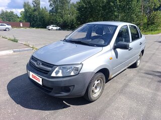 2015 Lada (ВАЗ) Granta I, серый, 340000 рублей, вид 2