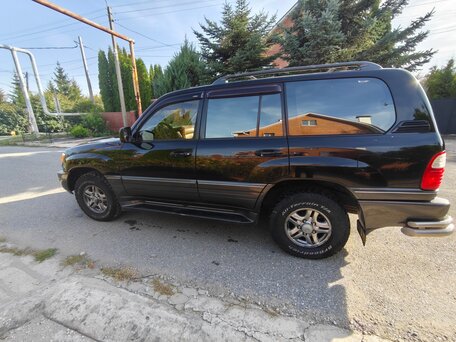 2002 Lexus LX 470 II Рестайлинг, чёрный, 1780000 рублей, вид 4