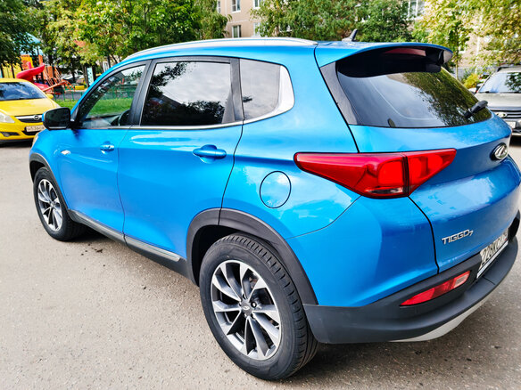 2019 Chery Tiggo 7 I, синий, 1300000 рублей - вид 5