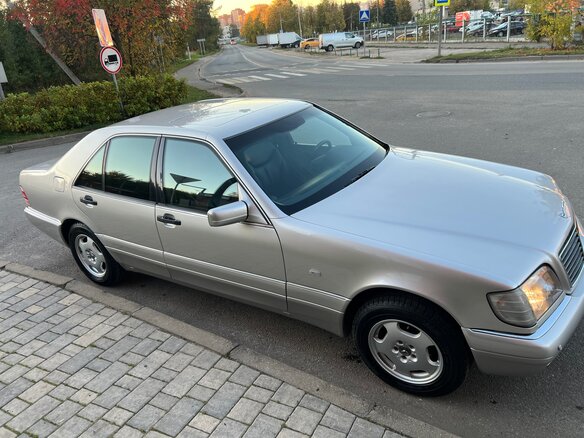 1998 Mercedes-Benz S-Класс 320 III (W140) Рестайлинг, серебристый, 1285000 рублей - вид 7