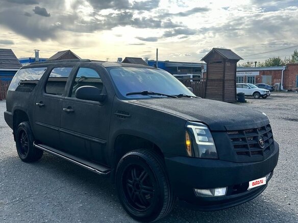 2008 Cadillac Escalade ESV III, чёрный, 2200000 рублей - вид 1