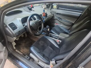 2007 Honda Civic VIII, чёрный, 450000 рублей, вид 4