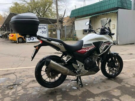 2017 Honda CB 400X, красный, 410000 рублей, вид 2