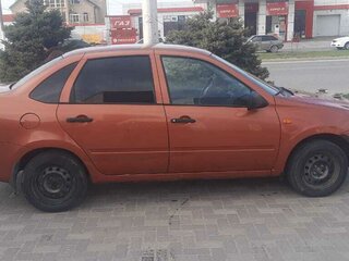 2013 Lada (ВАЗ) Granta I, оранжевый, 465000 рублей, вид 2