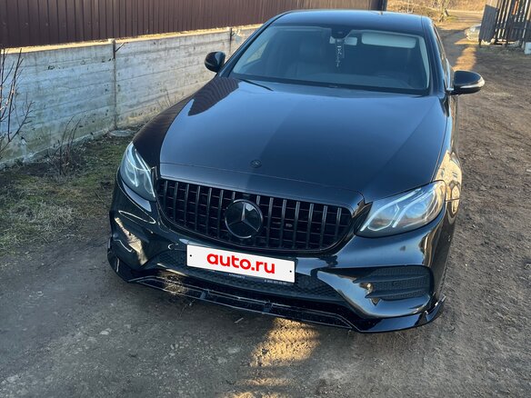 2017 Mercedes-Benz E-Класс 200 V (W213, S213, C238), чёрный