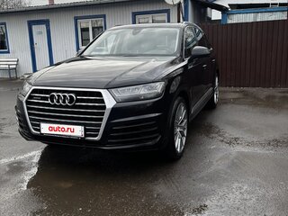 2017 Audi Q7 II (4M), чёрный, 3600000 рублей, вид 3
