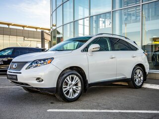 2011 Lexus RX 450h III, белый, 1849000 рублей, вид 3