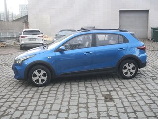 2021 Kia Rio X IV Рестайлинг, синий, 1150000 рублей, вид 5