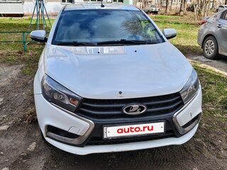 2021 Lada (ВАЗ) Vesta CNG I, белый, 1000000 рублей, вид 1