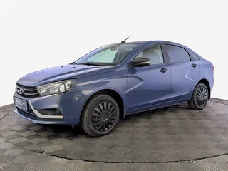 2019 Lada (ВАЗ) Vesta I, синий, 800000 рублей, вид 1