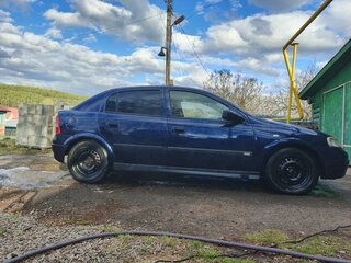 2001 Opel Astra G, синий, 290000 рублей, вид 5