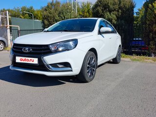 2021 Lada (ВАЗ) Vesta I, белый, 1290000 рублей, вид 1