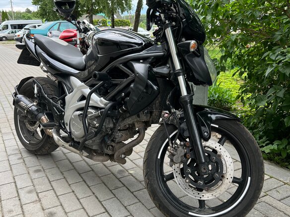 2012 Suzuki SFV 650 Gladius, чёрный, 380000 рублей - вид 6