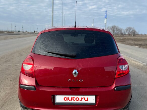 2008 Renault Clio III, красный, 390000 рублей - вид 7