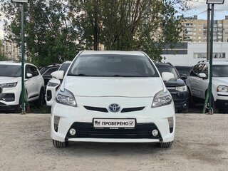 2012 Toyota Prius PHV ZVW35 III Рестайлинг (XW30), белый, 929000 рублей, вид 2