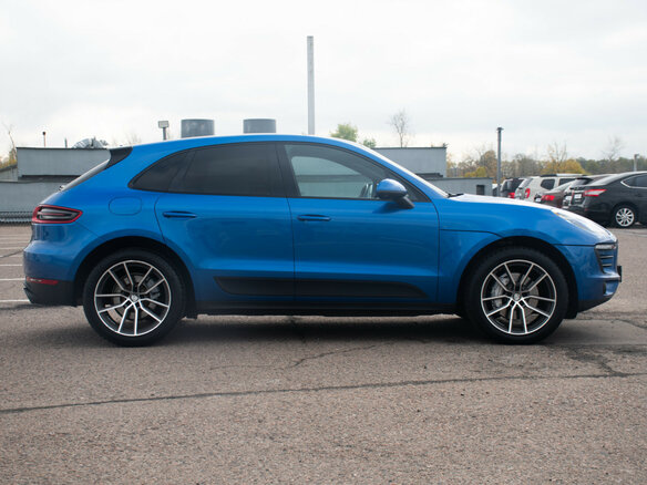2017 Porsche Macan S I, синий - вид 3