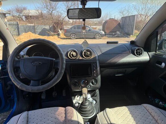 2005 Ford Fiesta Mk5, синий, 650000 рублей - вид 8