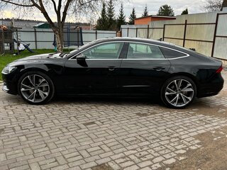 2018 Audi A7 55 TFSI II (4K), чёрный, 4050000 рублей, вид 4