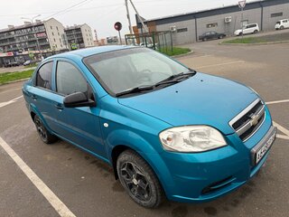 2008 Chevrolet Aveo I Рестайлинг, голубой, 430000 рублей, вид 2