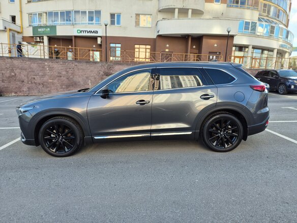 2021 Mazda CX-9 II Рестайлинг, серый, 4490000 рублей - вид 6